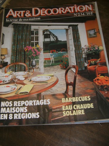 Art décoration 234 1982 - décoration, n°234