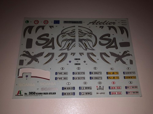 Italeri decalques pour - decalques,