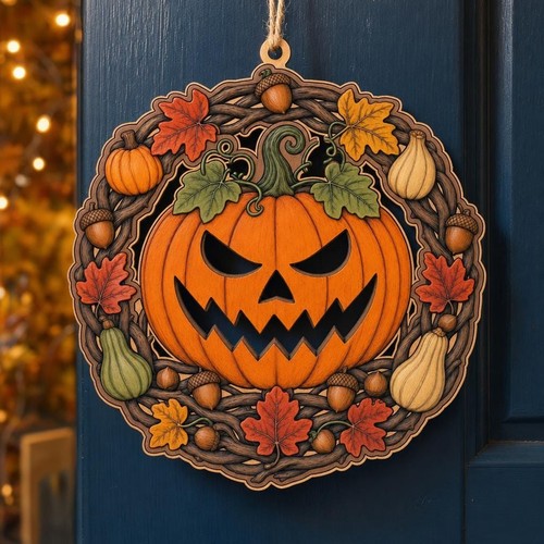 Décoration halloween bois - halloween,