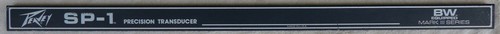 Peavey plaque - sp-1,