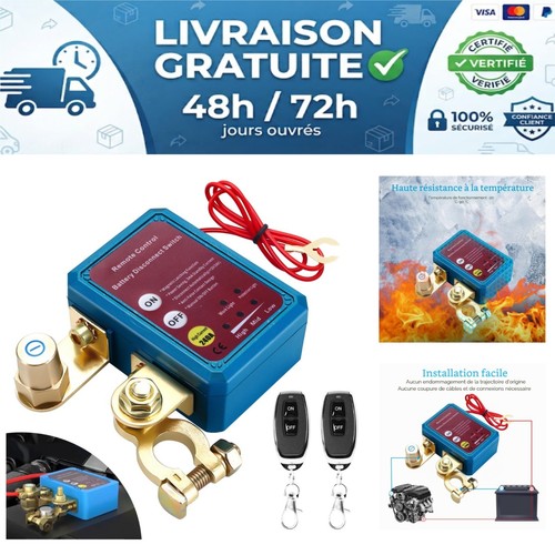 Disjoncteur batterie 12v - de,
