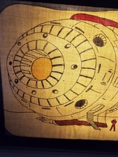 Captain Future Tissu Vintage