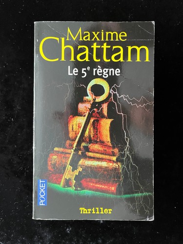 Thriller maxime chattam - thriller,