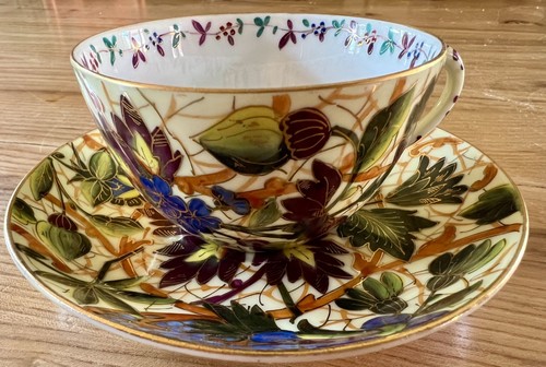 Tasse soucoupe art nouveau - tasse,,