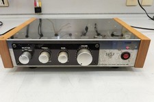 Sunvalley SV-3 Vacuum Tube Stereo Control Amplifier Japan w/ Wooden Side Panels