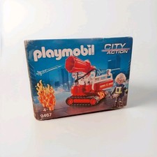 Playmobil City Action 9467: Pompier Avec Robot D'intervention/ Neuf Et Scellé