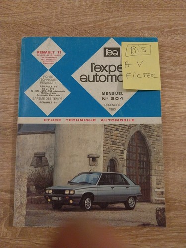 Revue technique renault r11 - revue,