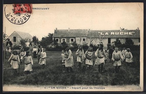 Cpa rambouillet ruche - cpa, rambouillet,