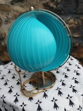 Lampe style Kare Moon DLG Verner Panton couleur  turquoise