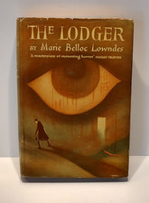 The Lodger by Marie Belloc Lowndes 1940 Rare Dust Jacket Jack the Ripper Horror
