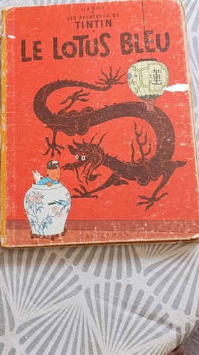 Tintin lotus bleu - tintin,