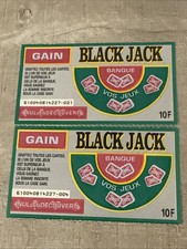 RARE Lot 2 Ticket À Gratter