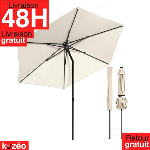 Parasol jardin inclinable - de,