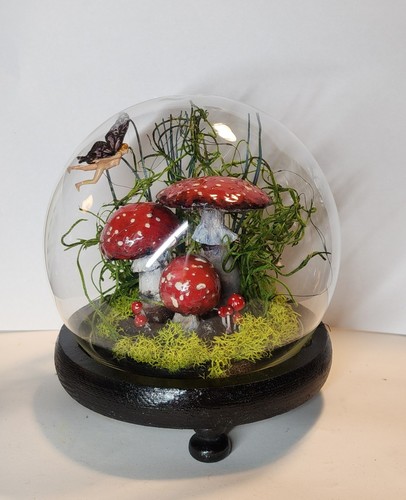 Light mushroom sculpture - light,