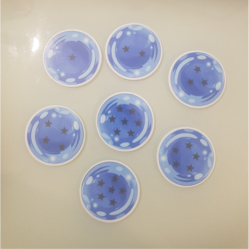 Stickers les boules de - 7,