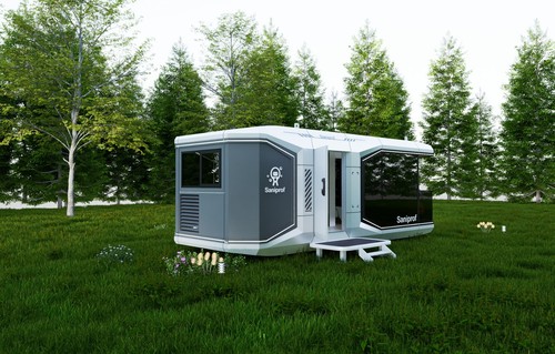 Capsule house prefab tiny - 8.5m,