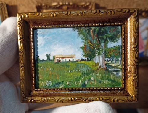 Peinture huile originale - à, l'huile