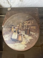 AUX BERLINGOTS NANTAIS- Place Royale- Nantes- RARE old PAINTED BOX- BREIZH