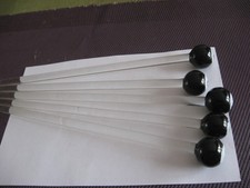 batonnets mélangeur à cocktail en verre