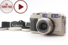 No LCD Leaks [MINT + Lens Hood] Contax G1 Film Camera 28mm f/2.8 Lens From JAPAN