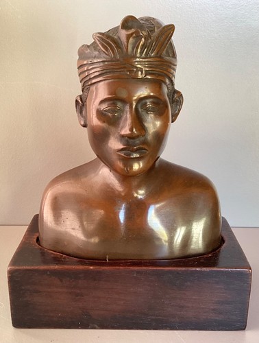 Ancien buste jeune homme en - homme,