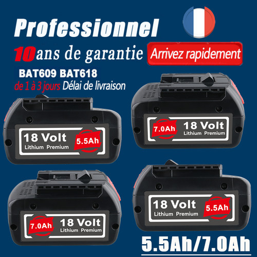 Pour bosch batterie 18v 7ah - pour,