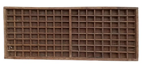 Ancien casier imprimeur - ancien,