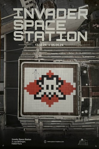 Invader poster affiche space - invader,