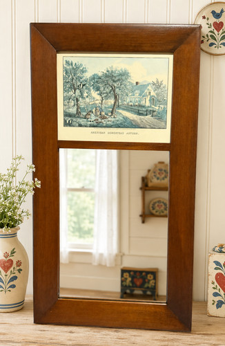 Vintage early american trumeau - vintage,