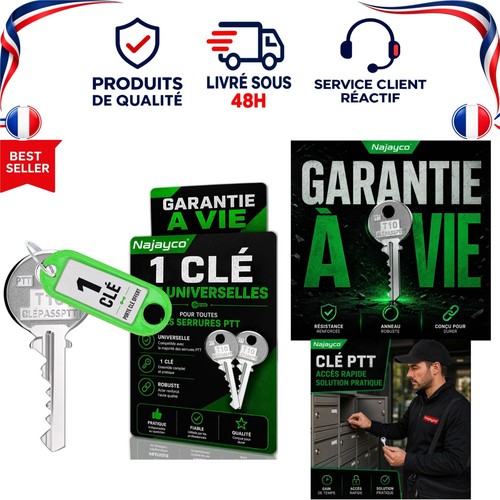 Clé ptt t10 - ptt, passe-partout