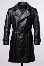 Trench coat homme noir vintage - trench-coat,
