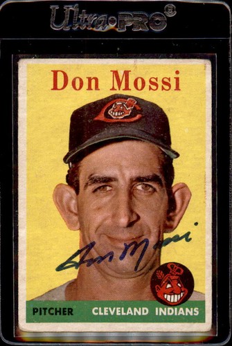 Don mossi 1958 topps - mossi, #35