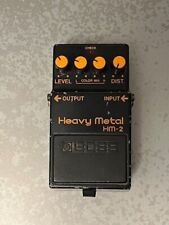 BOSS HM-2 Heavy Metal Guitar Effects Pedal Vintage 1986 Made in Japan