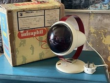 60/70 Table Red Infraphil Lamp Charlotte Perriand Vintage Retro Light Boxed