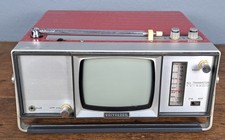 Téléviseur-radio portable