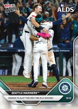 Seattle Mariners Advance To ALCS 2025 MLB Topps NOW Card 854 Presale