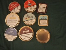 Boites a tabac à pipe vides