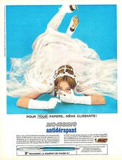 ADVERTISING ADVERTISING 114 1964 BIC bic-issimo anti-slip pen