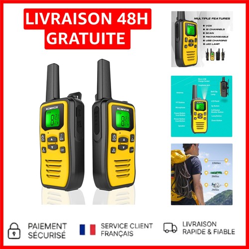 Walkie talkies etanches - talkies,