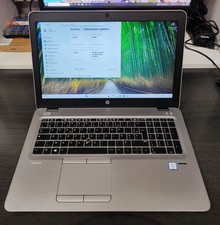 15,6'' HP EliteBook 850 G4 Core i5-7300U 2,6Ghz -8Go, 250Go SSD Win11 Pro