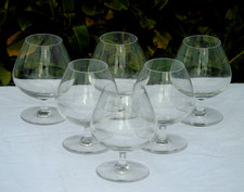 Service de 6 verres à cognac