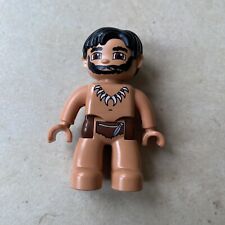 Lego duplo Personnage Homme Des Cavernes Caveman Dino  47394pb097