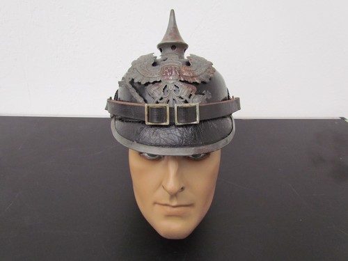 Casque pointe prussien - a, 1915
