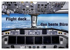 Flight deck - le meilleur bureau (Calendrier mural 2026 DIN A4 horizontal), CALV