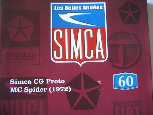 Fascicule booklet simca - 60,