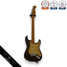 Guitare électrique Fender Strat Brown SSS Synchro Model 642mm Scale