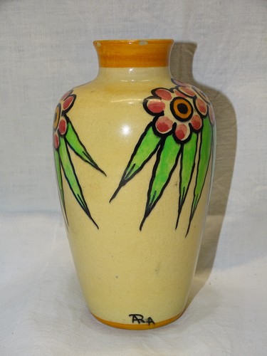 Joli vase art deco ceramique - art,