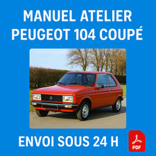 Manuel Atelier Peugeot 104
