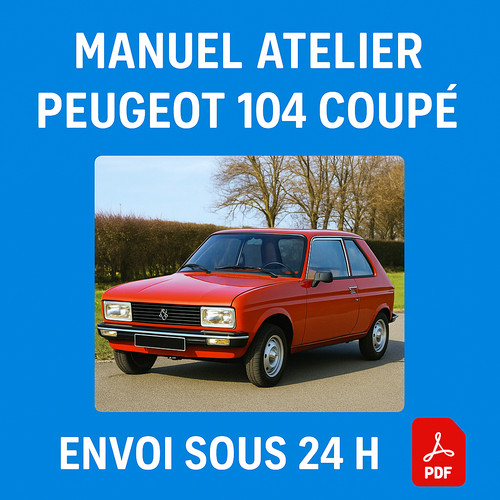 Manuel atelier peugeot 104 - atelier,