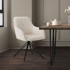Fauteuil de salon crème